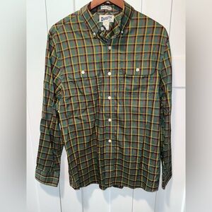 Duluth Trading Co. Men’s Untucked Button Down Shirt, Size M